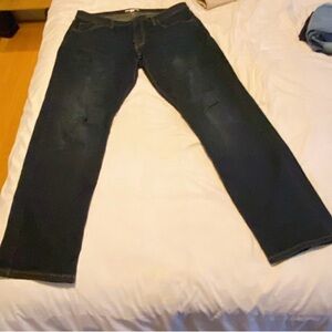 Men's Black Denim Jeans